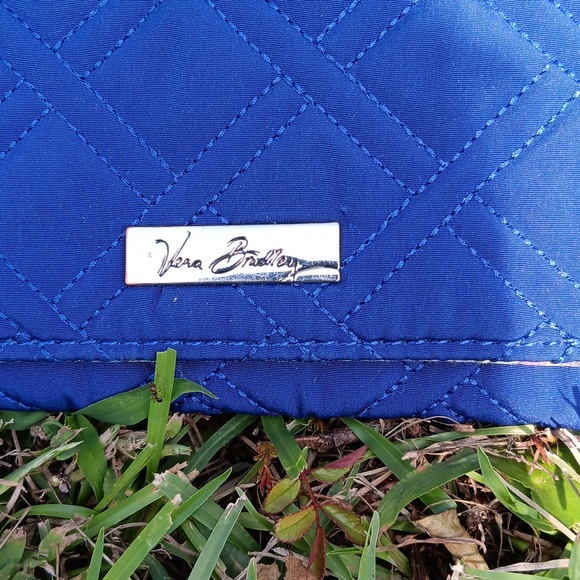 NWOT VERA BRADLEY BLUE LONG WALLET - Picture 2 of 11